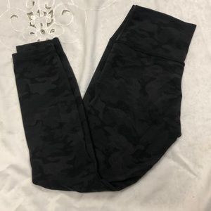 Camo grey lulu lemon leggings